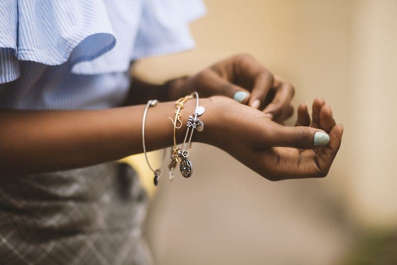Pulsera cadena barbada